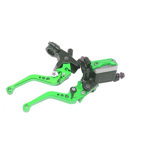 ZSDTRP 7/8" Universal Motorcycle Hydraulic Brake Clutch Master Cylinder Reservoir Lever Fit 50cc-300cc Sport Bike Street Bike