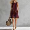 New Style Women's Solid Color Vest and Casual Shorts - Fashionable and Trendy