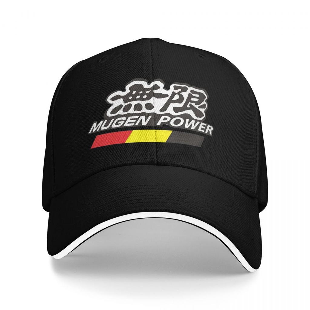 Mugen Power Racing Basebollkepsar Snapback Basebollkepsar Andningsbara Casual Keps Utomhus för Män Och Kvinnor