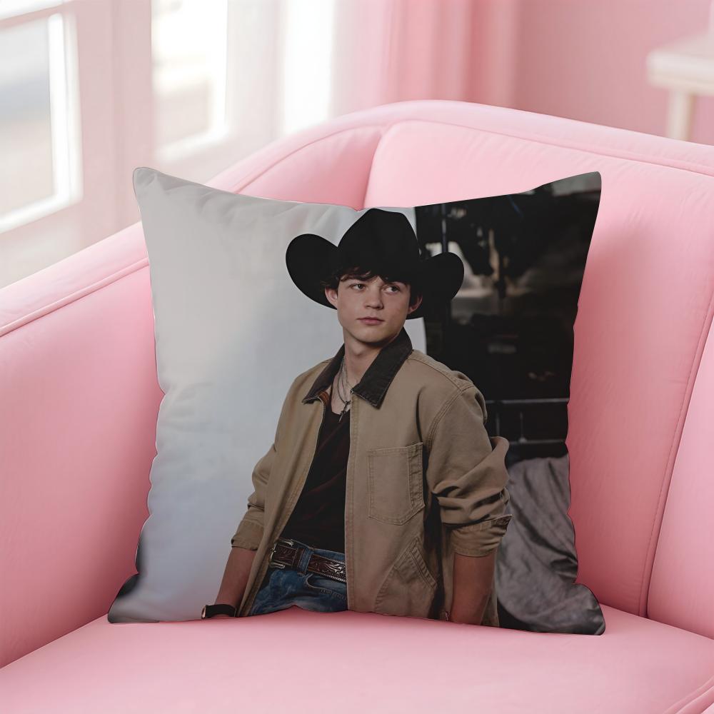 Hot Singer WWaylon Wyatt Cushion Cover Pillowcase Short Plush Invisible Zipper Room Sofa Cushion Cover