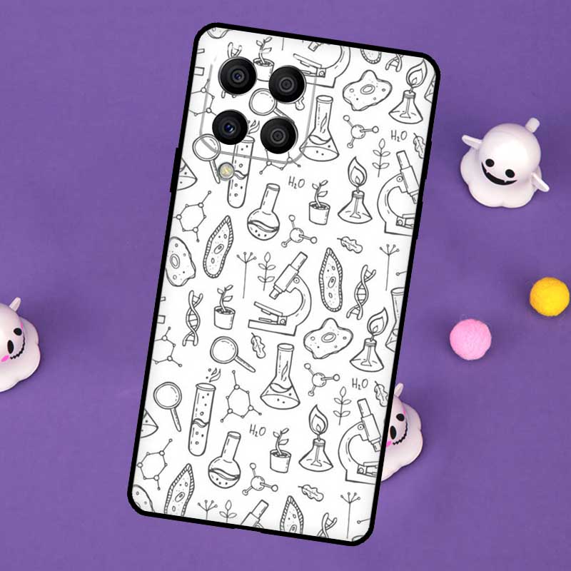 Biology and Chemistry Cover For Samsung Galaxy M20 M30s M33 M13 M23 M53 M15 M55 M31 M51 M14 M34 M54 M32 M52 Case