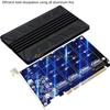 B03C Durability Heat Sinks Heat Dissipation for NVME MKEY SSD Array Cooler