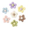 7Pcs Accessories Hand Woven New Colored Fabric DIY Small Flower Headpieces Hair Clips Accessories Clothing Bags Accessories