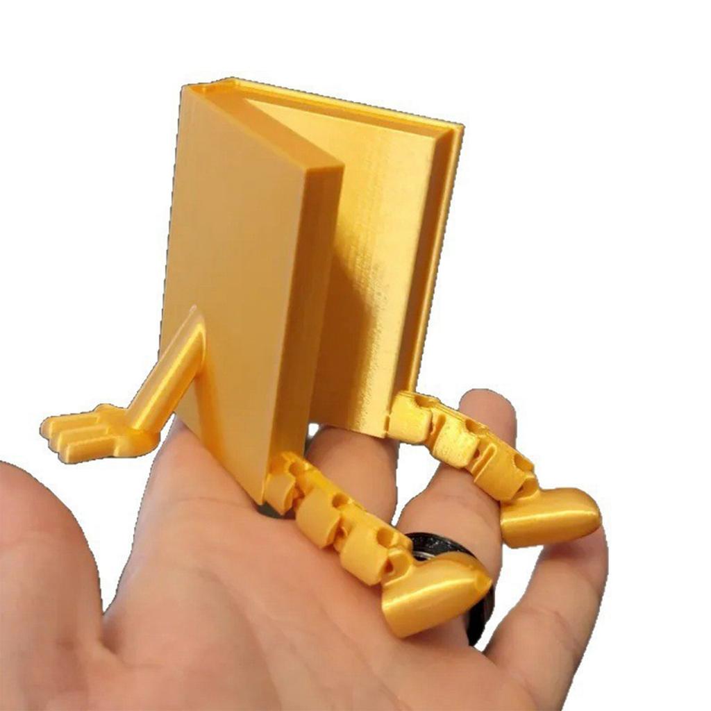 Creative Figurine With Movable Joints For The One-piece Book Companion, Movable Joint Figurine As A Gift For Book Lovers.