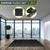 12 PcsExercise Mats Puzzle Foam Mats Gym Flooring Mat EVA Interlocking Flooring for Home Gym Equipment Workouts Massage Foot Mat