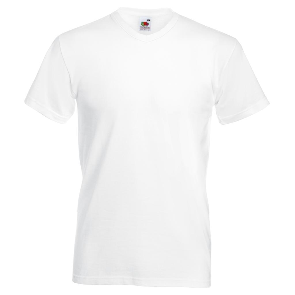 Fruit Of The Loom Mens Valueweight V-Neck, Short Sleeve T-Shirt