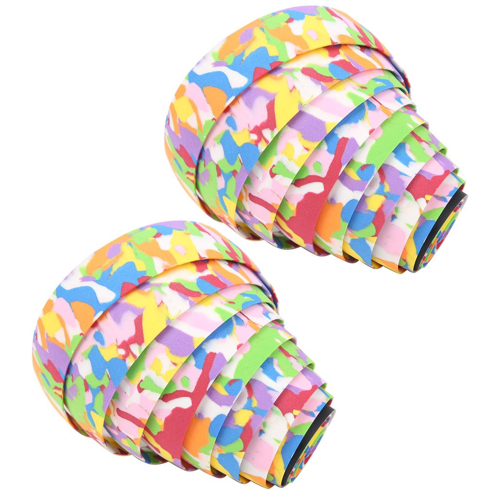 ZTTO Mountain Bike Soft Handlebar Tapes Bicycle AntiSlip Handle Grip Wraps with Bar Plugs(Black