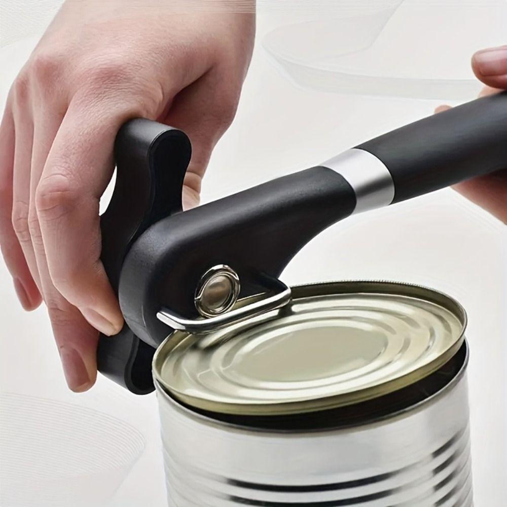Safety Can Opener Hand-actuated Bottle Opener New Manual Opener  For Cans' Lid