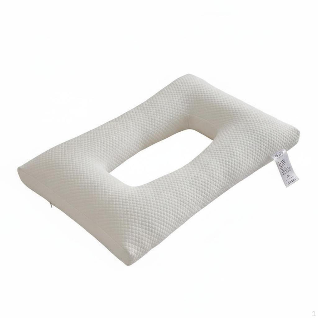 AntiPressure Ear Hole Pillow Defends Piercings with SkinFriendly Bedding Accessory