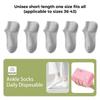 5 Pairs Disposable Cotton Socks Day Throwing Socks Deodorant Leave-In Autumn And Winter Long Tube