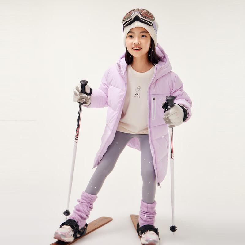 Asics Kids' 2024 Winter Three-Proof Outdoor Down Jacket