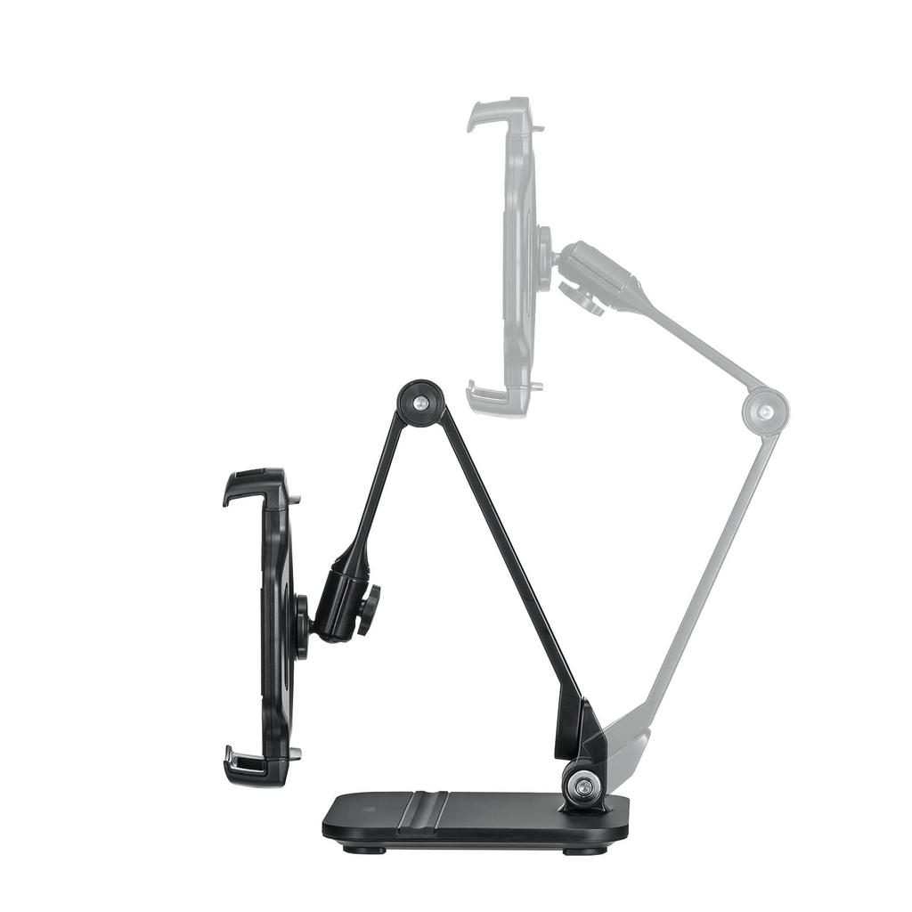 Sanwa Supply Tablet Arm Stand Pen (with Tray) PDA-STN67BK