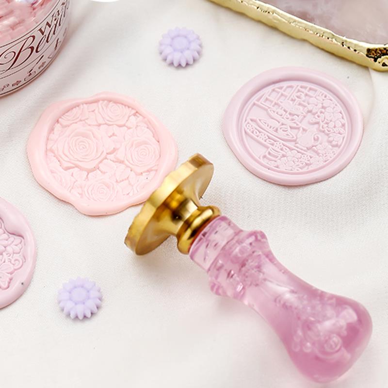 Sealing Wax Stamp Handle Wax Sealing Fire Paint Replace Handle DIY Scrapbooking Invitations Envelope Handmade Art Tools