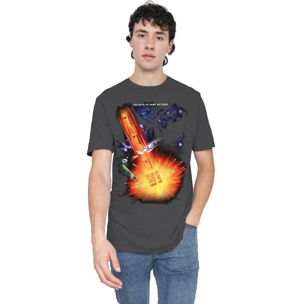 Star Trek Undiscovered Cntry(Movie) T-Shirt S-3XL Charcoal S