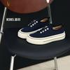 Platform European version canvas shoes women's shoes 2025 new versatile casual shoes comfortable one-pedal lazy soft baseplate shoes women