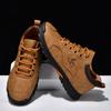 Stivali in Pelle Cuciti a Mano Scarpe in Pelle Scamosciata Stivaletti da Uomo Per Uomo Scarpe Casual Taglia Grande Scarpe da Lavoro