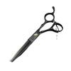 6.0 Inch Black Freelander Bamboo Handle, Hair Scissors, Hair Scissors, Flat Scissors, Bangs Scissors, Tooth Scissors, Thin