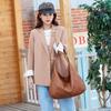 Crossbody Hobo Bag Tote Bag with Zip, Large Capacity Shoulder Bag Handbags Shopping Bag for Women Girls Work School -4