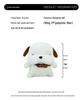 Cute Apology Talking Dog Plush Toy - Comfort Gift for Girlfriend