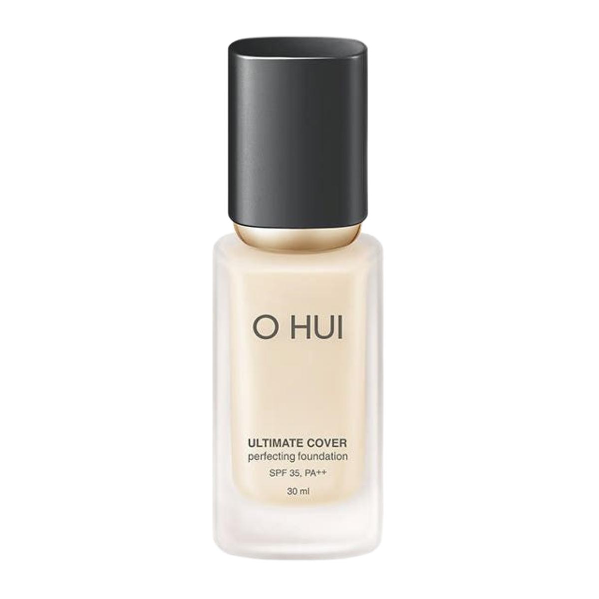 O HUI Тональная основа Ultimate Cover Perfecting 01 Молочный бежевый SPF 35 PA++ 30 мл Стойкая и безупречная база