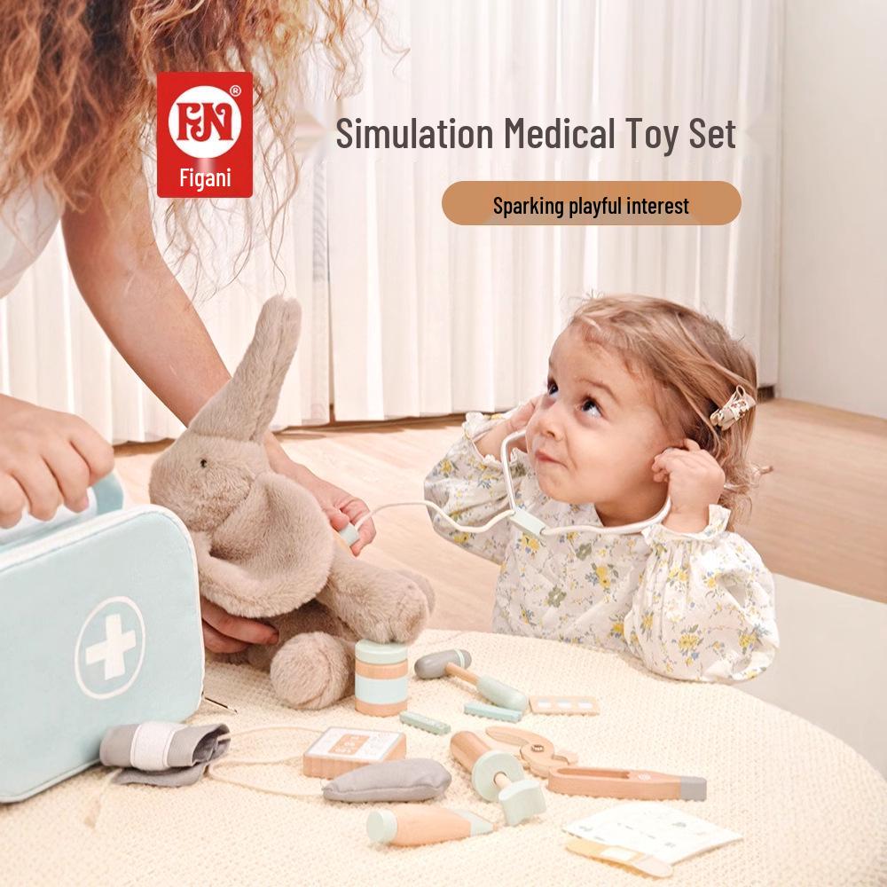 

Kids Doctor Simulation Kit: Pretend Play Medical Set, Baby Gift, Birthday Present, Educational Toy