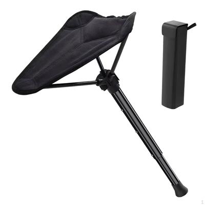 Tragbarer Einbeiniger Camping Falthocker 3 Höhenverstellungen Robust für Bergsteigen