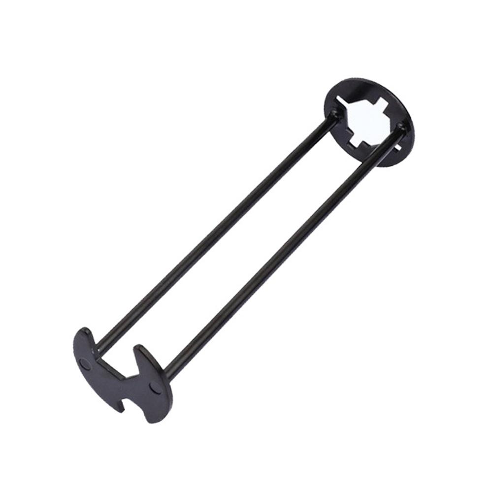 Multifunctional Portable Sink Wrench Carbon Steel Faucet Water Pipe Nuts Spanner Double-Ended Wrench Lightweight for Sink Faucet