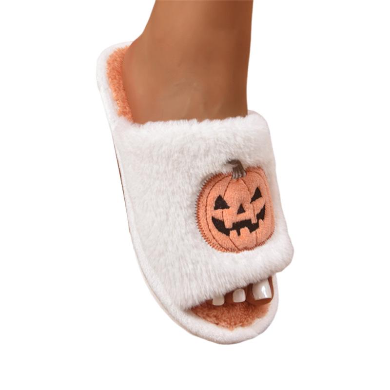 New Cute Cartoon Non-Slip Indoor Cotton Couple Slippers for Men and Women