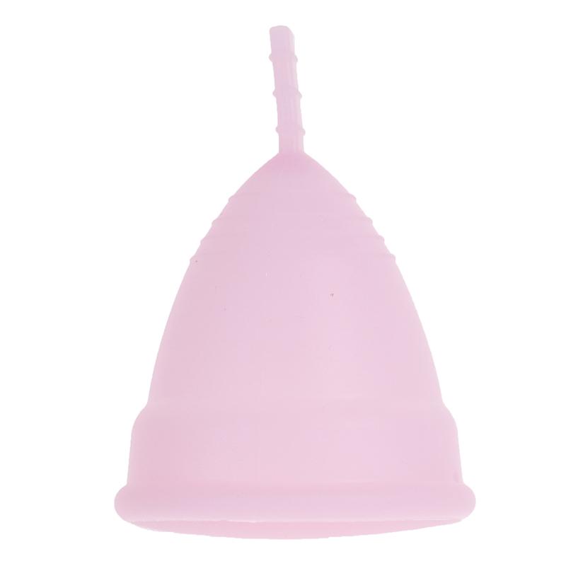 Women Lady Period Cup Medical Grade Silicone Feminine Hygiene Menstrual Cup