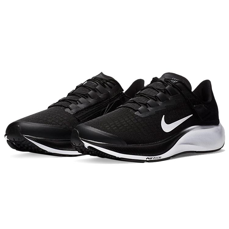 New Nike Air Zoom Pegasus 37 FlyEase Black White CK8474-003