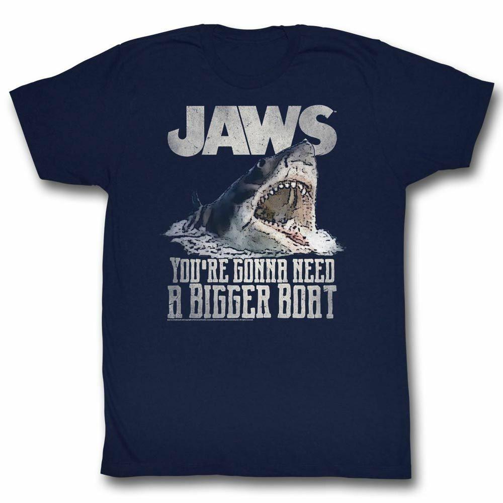 

Jaws Real Big Navy Adult T-Shirt 2XL