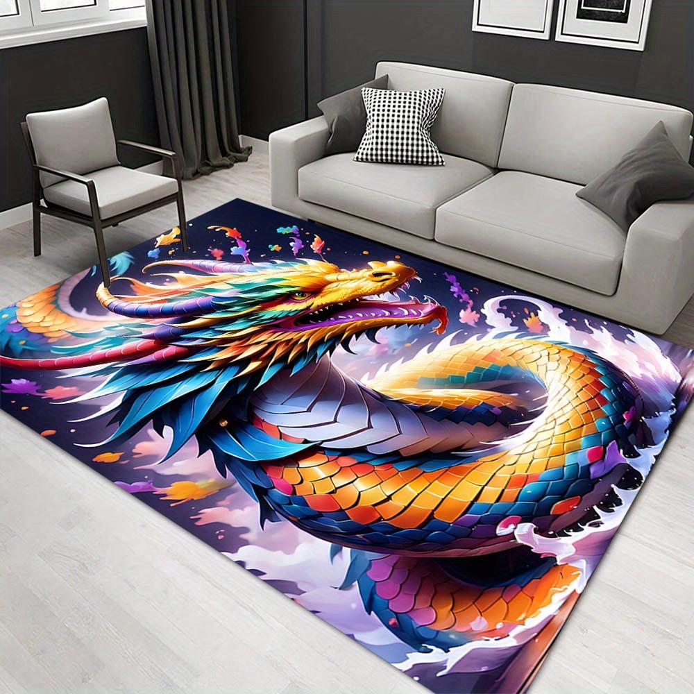 

1pc 24366922180 Pattern Carpet, Area Rug For Living Room Bedroom Room Bed Chair Laundry Entryway Corridor Yard Non-slip Outdoor Camping Rug 60cm by 90cm