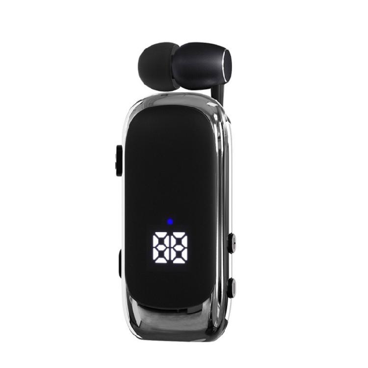 Lavalier Business Headphone Bluetooth-compatible Earphone Call Vibrating Reminder Voice Number Reporting Wireless