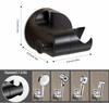 Suction Cup Shower Bracket Punch-free Removable Adjustable Shower Head Bracket Strong Load-bearing Bathroom Shower Base Bracket