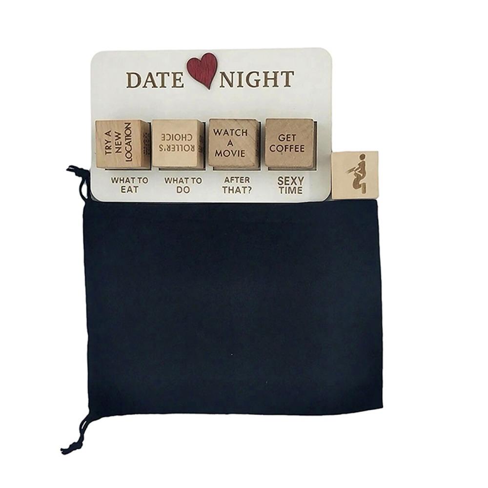 

Date Night Game Date Night Dice After Dark Деревянные игральные кости Набор игр для взрослых Игры в кости Style 2