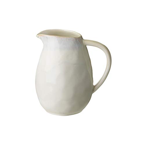 

Officially Imported Costa Nova Brisa Pitcher, GOZ201W, Large Capacity, Approx. 1.76L, Microwave and Dishwasher Safe, White