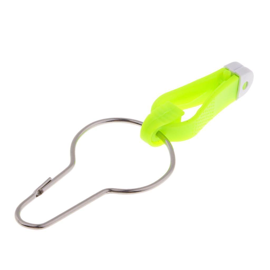 Metal Mini Power Fishing Release Clip with Hook Grip Trolling Adjustable Tackle for Gear Planer Board Downrigger Outrigger