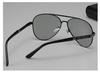 Męskie Modne Fotochromowe Okulary Przeciwsłoneczne Aviator z Polaryzacją do Jazdy