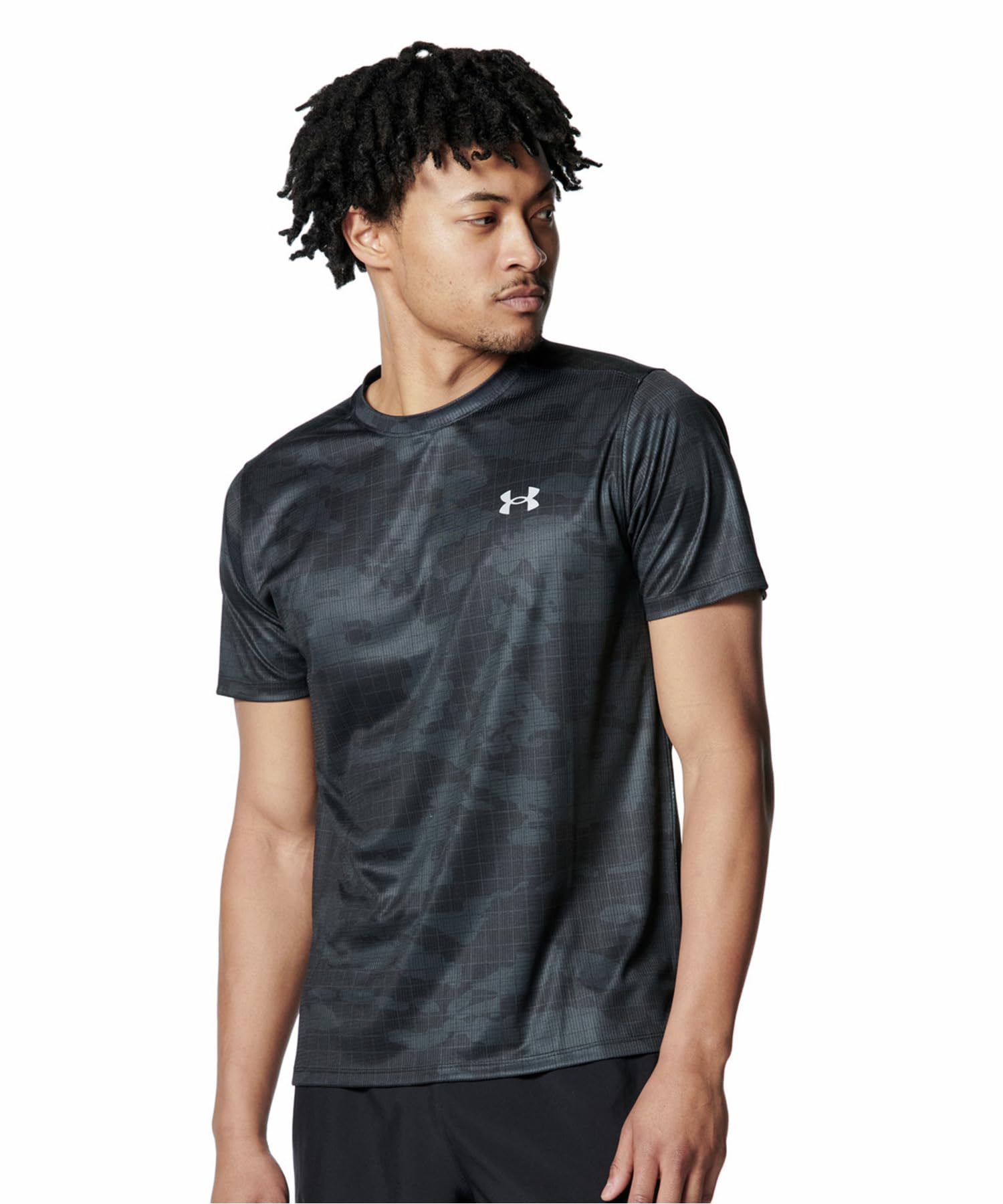 

Under Armour UA SPEED STRIDE SS PRINTED Black M чёрный
