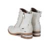 Mustang 1229-513 White Ankle Boots