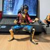 Anime One Piece Luffy Artistic Modeling Figure Toys PVC Action Figurine Scene Collection Model Doll Birthday Gifts