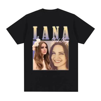 Singer Lana Del Rey Print T Shirt Women Unisex Fashion Hip Hop Tshirts Streetwear Harajuku Short Sleeve T Summer Tee Streetwear