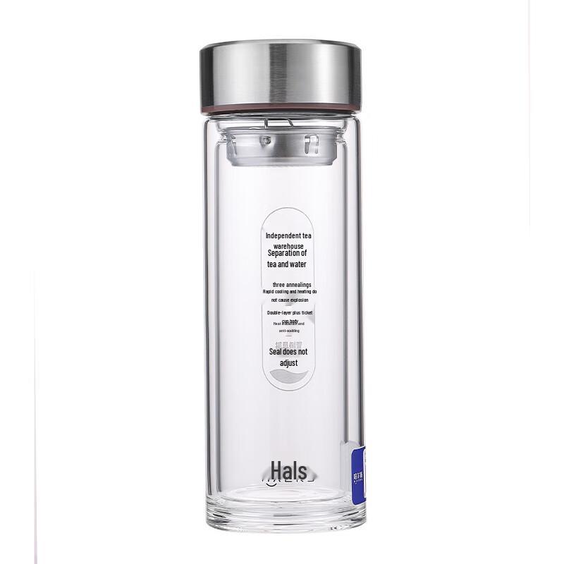 HAERS Double Wall Glass Tea Cup