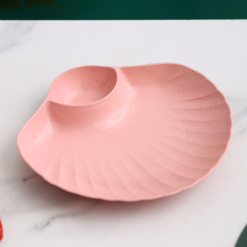Japanese Style Wheat Straw Shell Plate Set