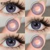 Eyeshare 1 Pair Colored Contact Lenses Brown Eye Contacts Gray Pupils Doll Eye Lenses Makeup Cosmetics Year Use