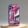 Japan Showa Era  Phone Case For iPhone17,16,15,14,13,12 Plus,Max Soft Silicone Black Cover