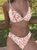 European and American Animal Print Sexy Two-Piece Bikini Set for Women - Trendy Fashion Swimwear