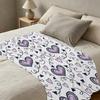 Flannel Fleece Throw Blanket High-Density Soft Cozy Warm, Ideal for Home & Car, Perfect Valentine's Day Gift