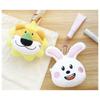 Tees Factory Tabekko Animal Plush Toy with Carabiner Zipper MC Rabbit
