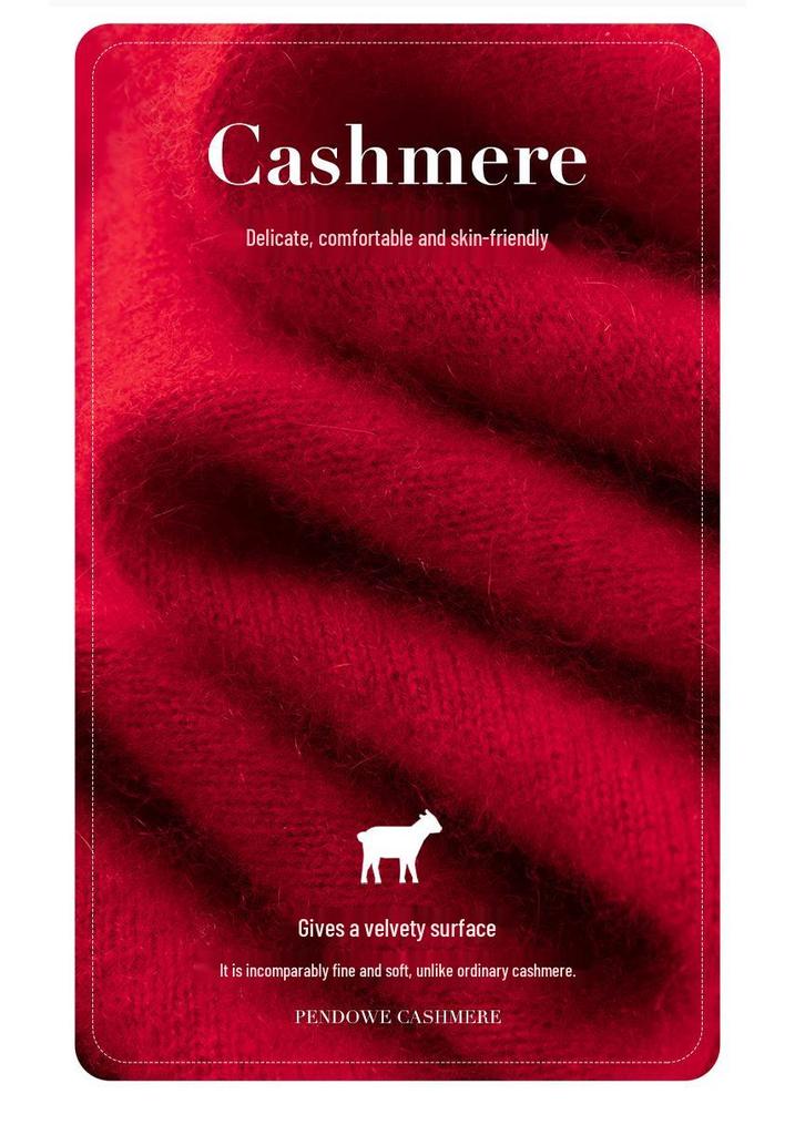 Women's Polo Neck Half-Zip Cashmere Sweater - Light, Elegant, Long Sleeve Pullover for Autumn/Winter.